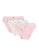 Du Pareil Au Même (DPAM) pink Pink and White 3Pc Panty Set D955AKAF7C99E1GS_1
