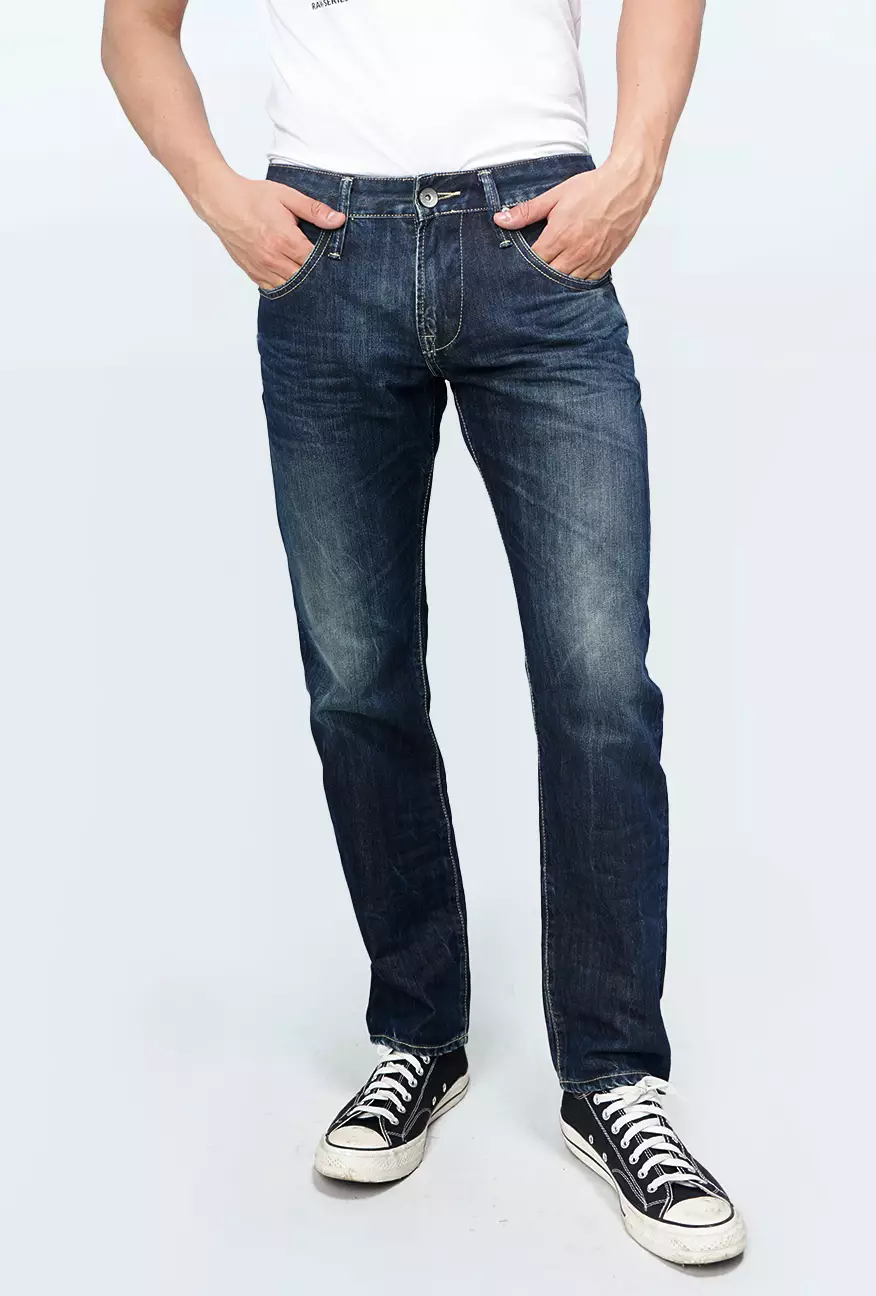 Celana Jeans Pria Slimfit H3