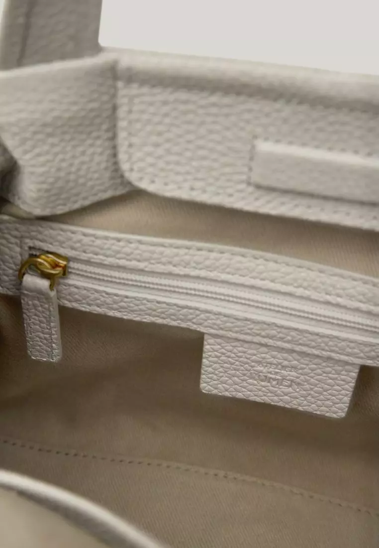 PAVE PETIT BAG misty white