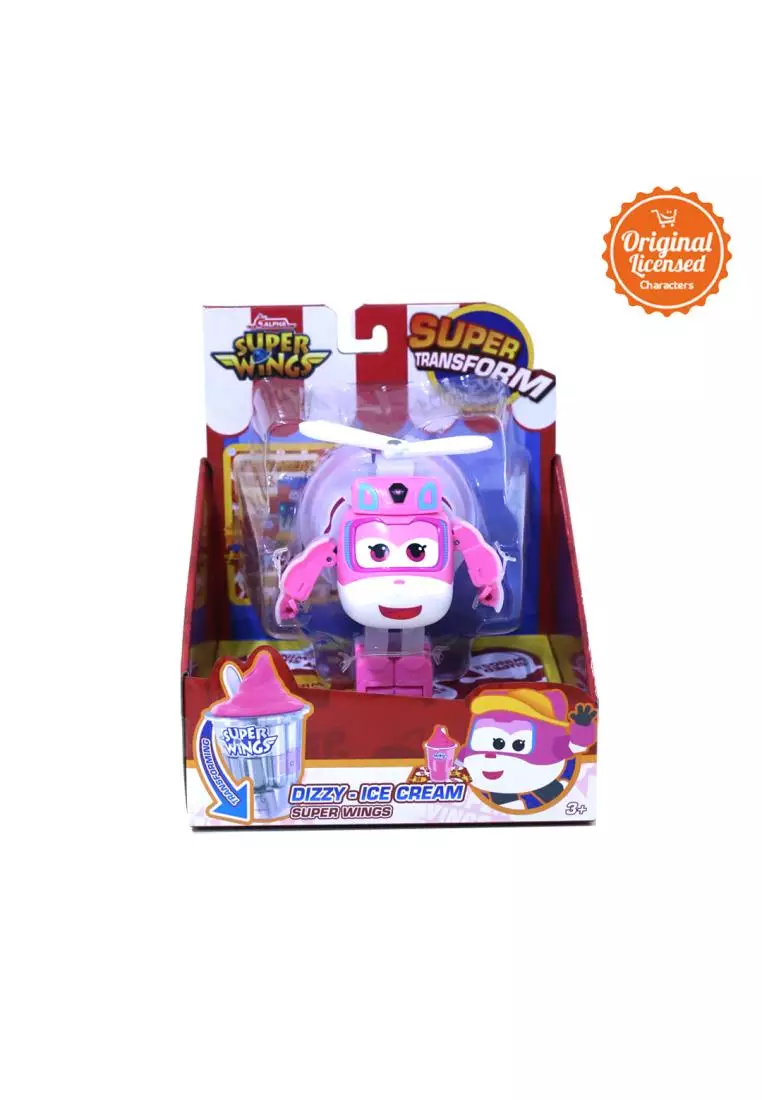 Jual Character-Land Super Wings Super Transform: Dizzy-Ice Cream ...