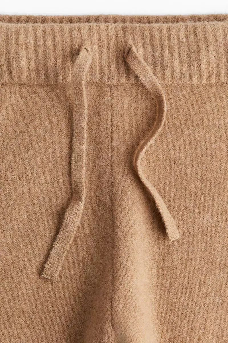 Fine-knit joggers
