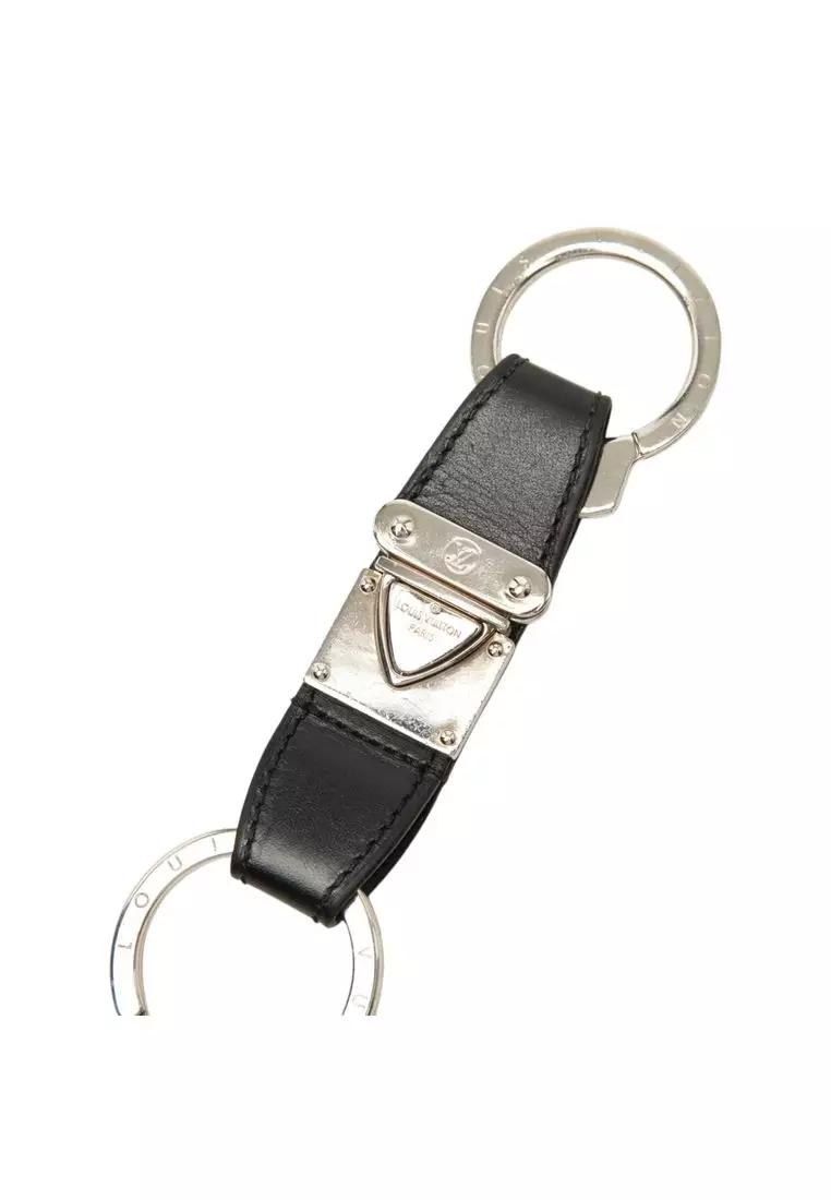 Pre-Loved Louis Vuitton Leather Valet Ring Key Chain