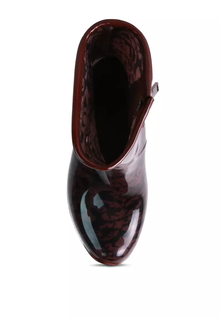 Buy London Rag Brown Polka Clear RainBoots 2024 Online ZALORA Philippines