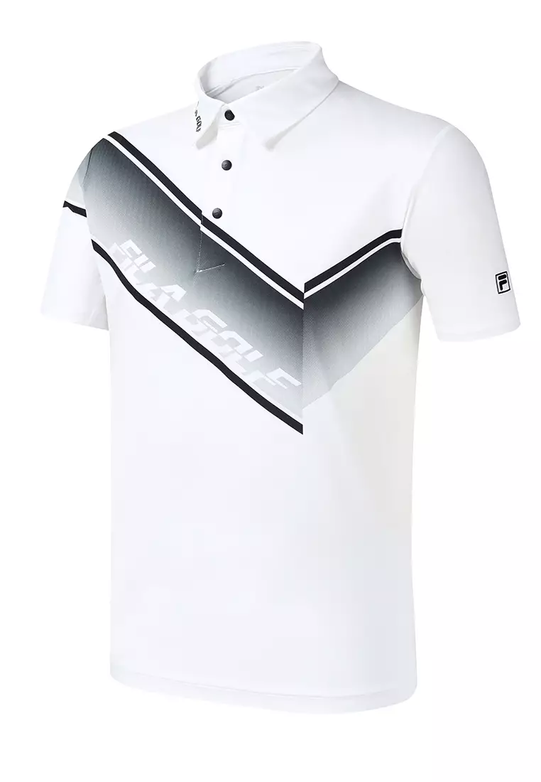 Fila hot sale polo silver