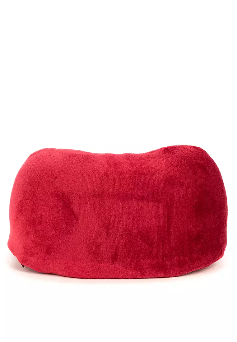 Perfect Rest Travel Neck Pillow Red