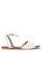 CARMELLETES white Flat Sandals With Ankle Strap CA179SH25XXMPH_2