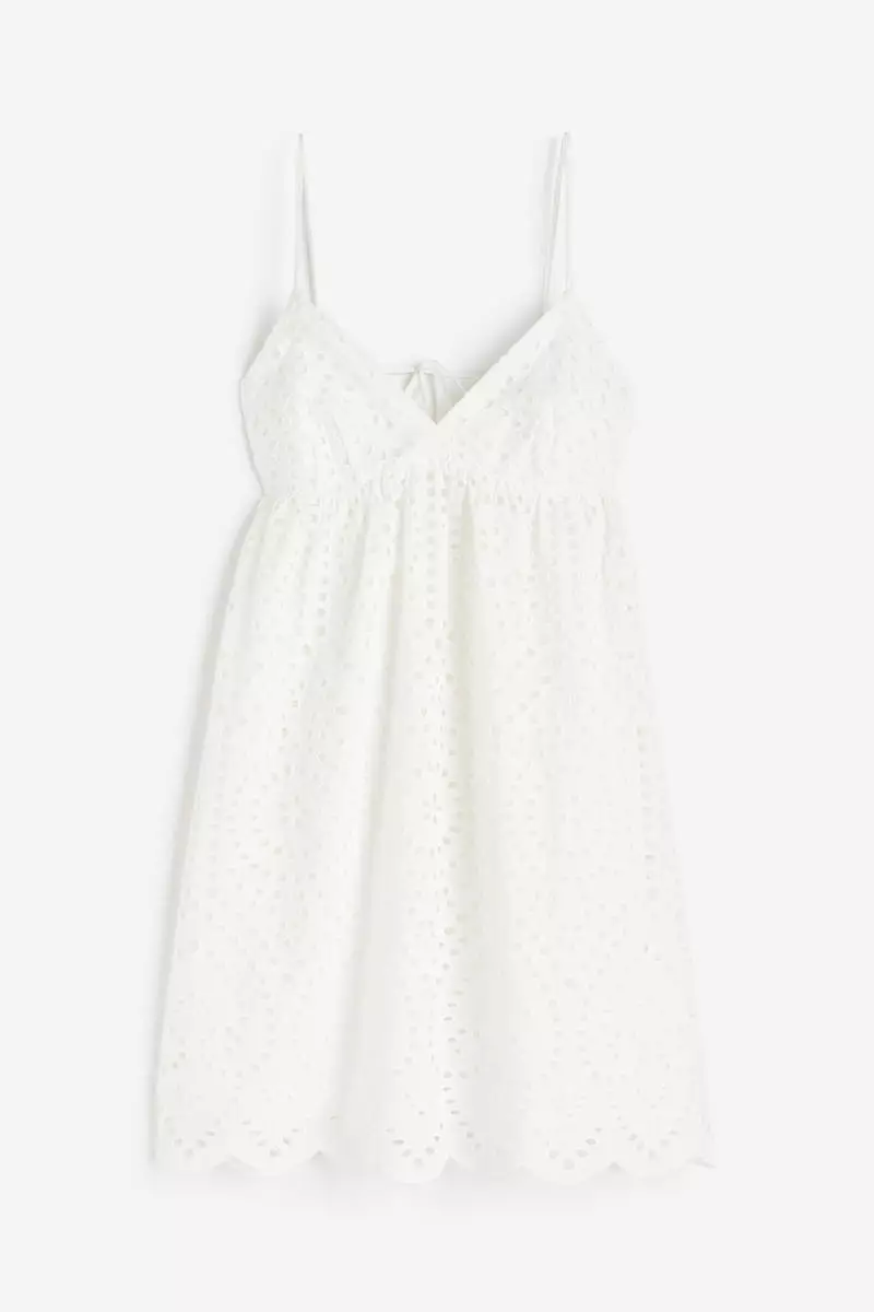 Buy H&M Broderie anglaise dress Online | ZALORA Malaysia