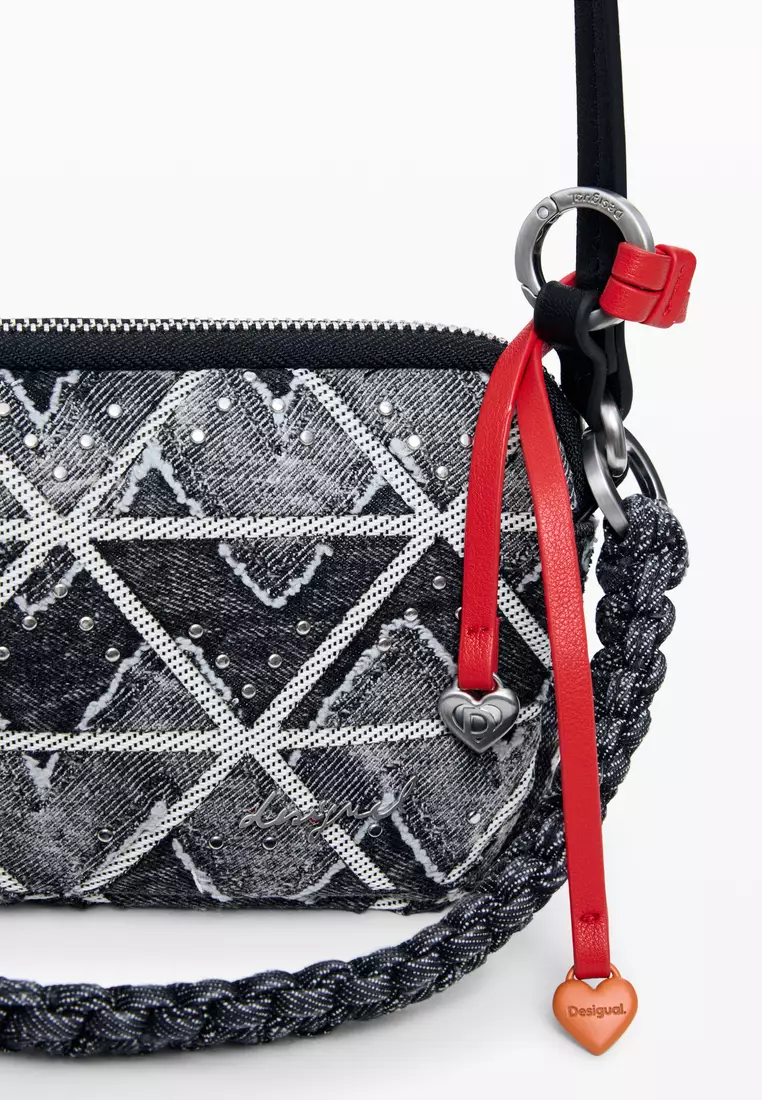 2-Way Mini Denim Bag