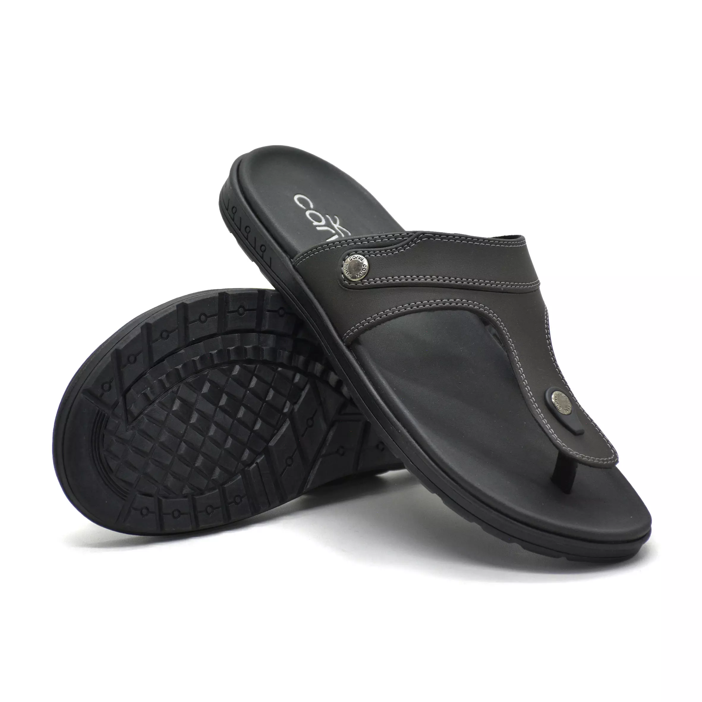 Carvil Sandal Pria Wigan-01 M Black