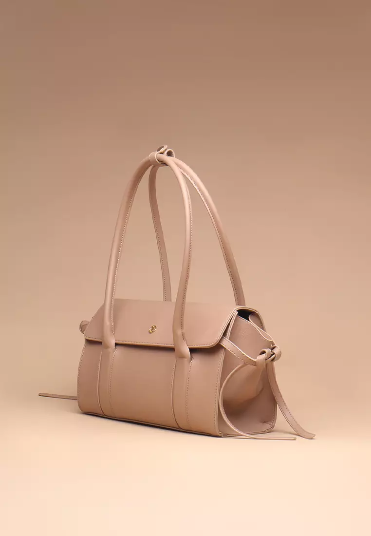 Tas Bahu Wanita Silvertote Rose Small Khaki