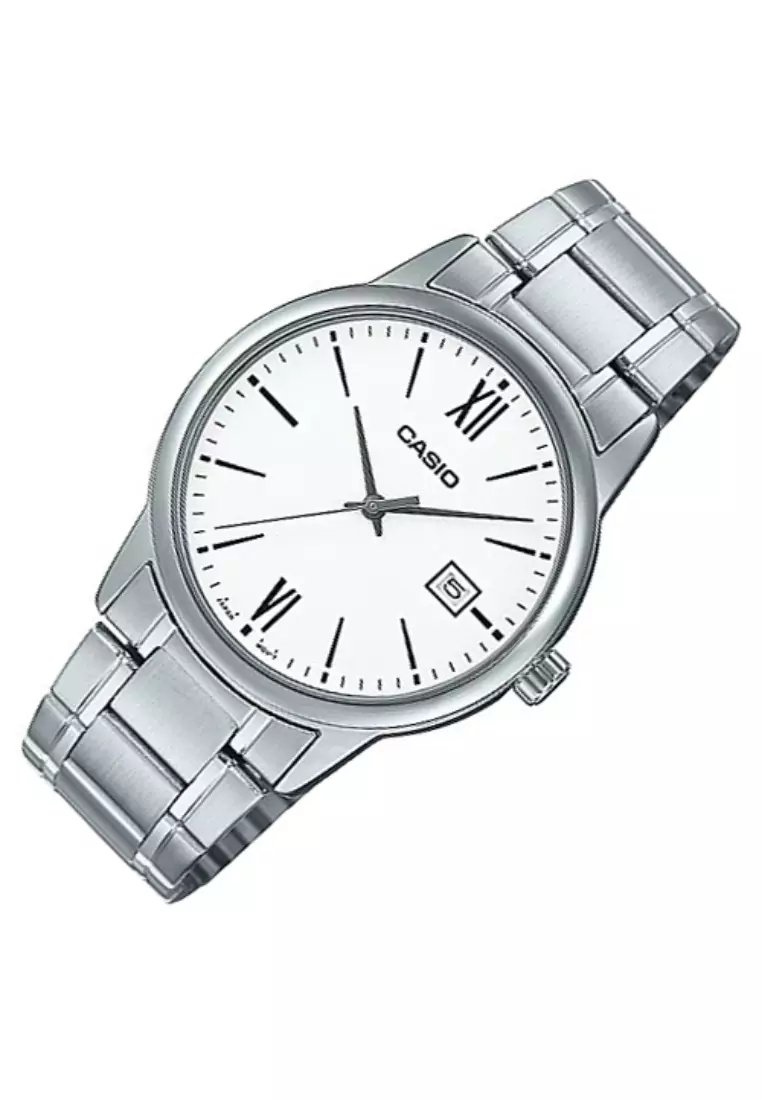 White stainless steel watch 2025