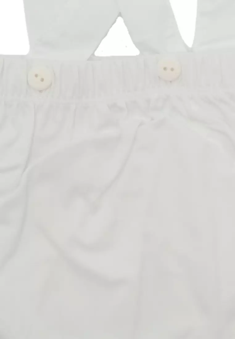 Lashawn Romper - White