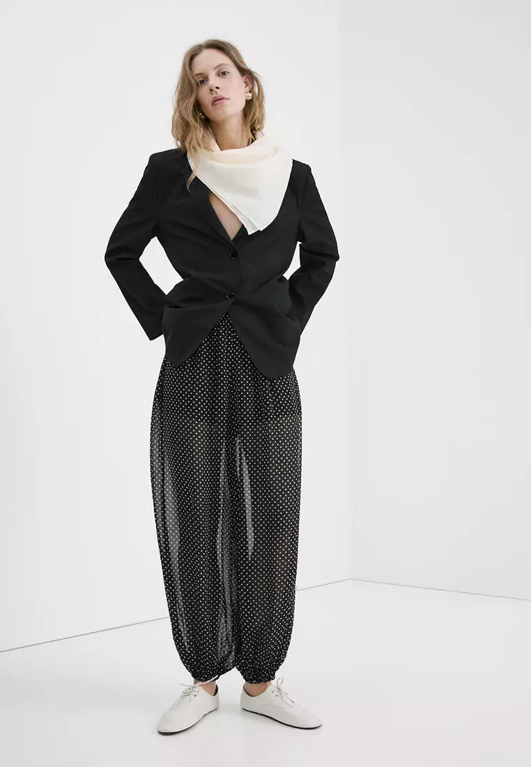 Polka Dot Balloon Pants