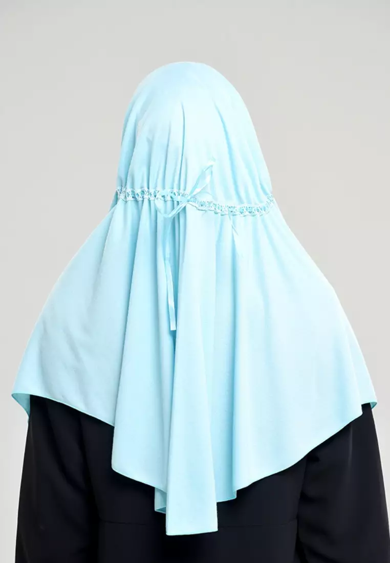 RABBANI - Kerudung Sekolah Instan Hemy KAA - Baby Blue