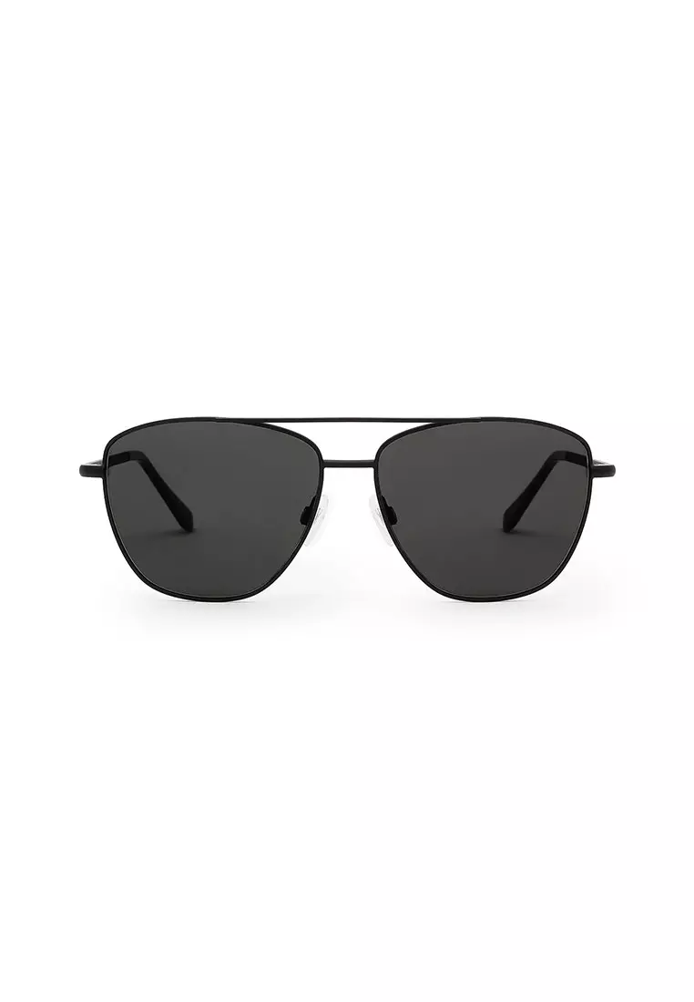 HAWKERS Black Dark LAX Sunglasses for Men and Women, Unisex UV400 Protection Official Product Designed in Spain