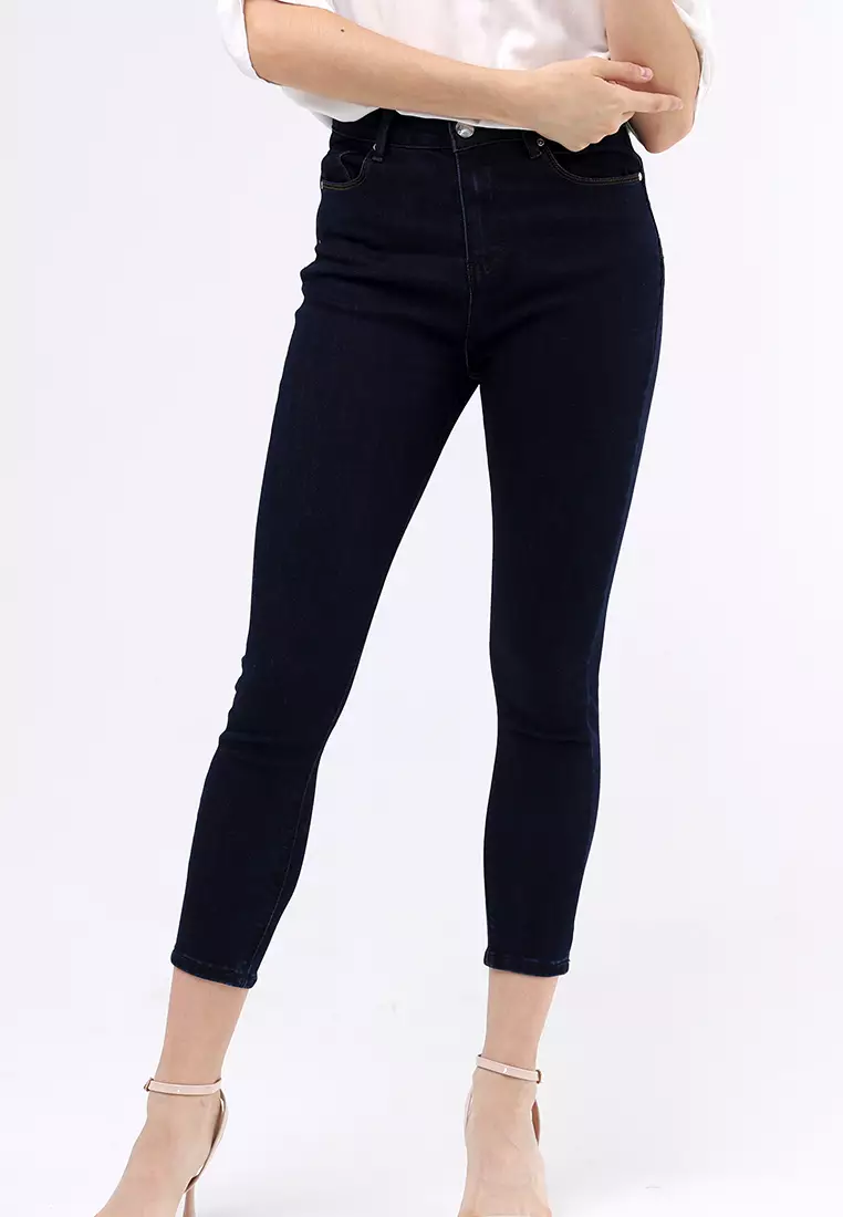 Cropped Skinny High Waist