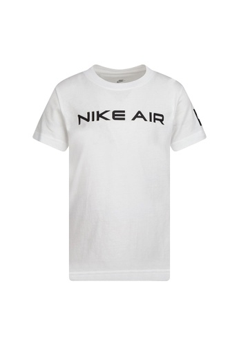 Nike white Nike Boy's Nike Air Short Sleeves Tee (4 - 7 Years) - White DED13KADC547ADGS_1