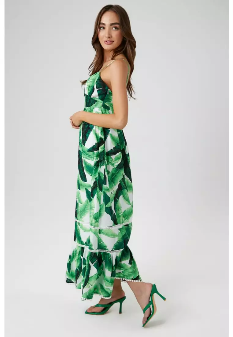 Forever 21 deals green maxi dress