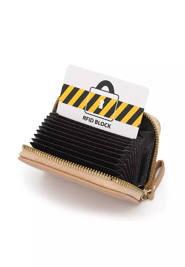 Women's Card Holder - Apricot