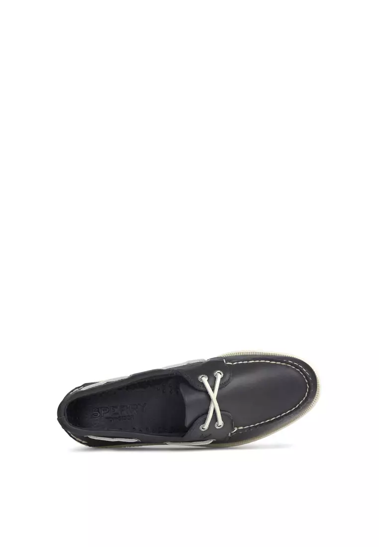 Men's Authentic Original™ 2-Eye Boat Shoes - Navy (STS10405)