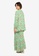 Lubna green Puff Raglan Sleeve With Pockets Kurung 61A42AA3D48139GS_1