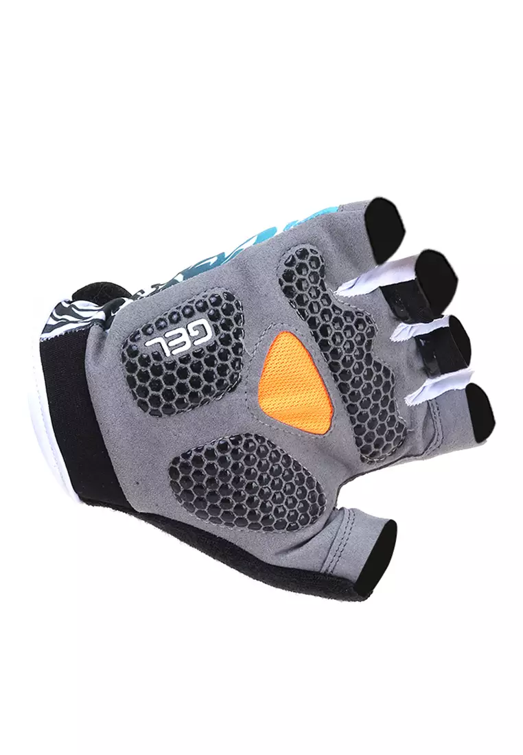 Decs Sports Gloves Sarung Tangan Olahraga Unisex dengan 3D Shockproof Gel Material Lycra ORIGINAL - Blue