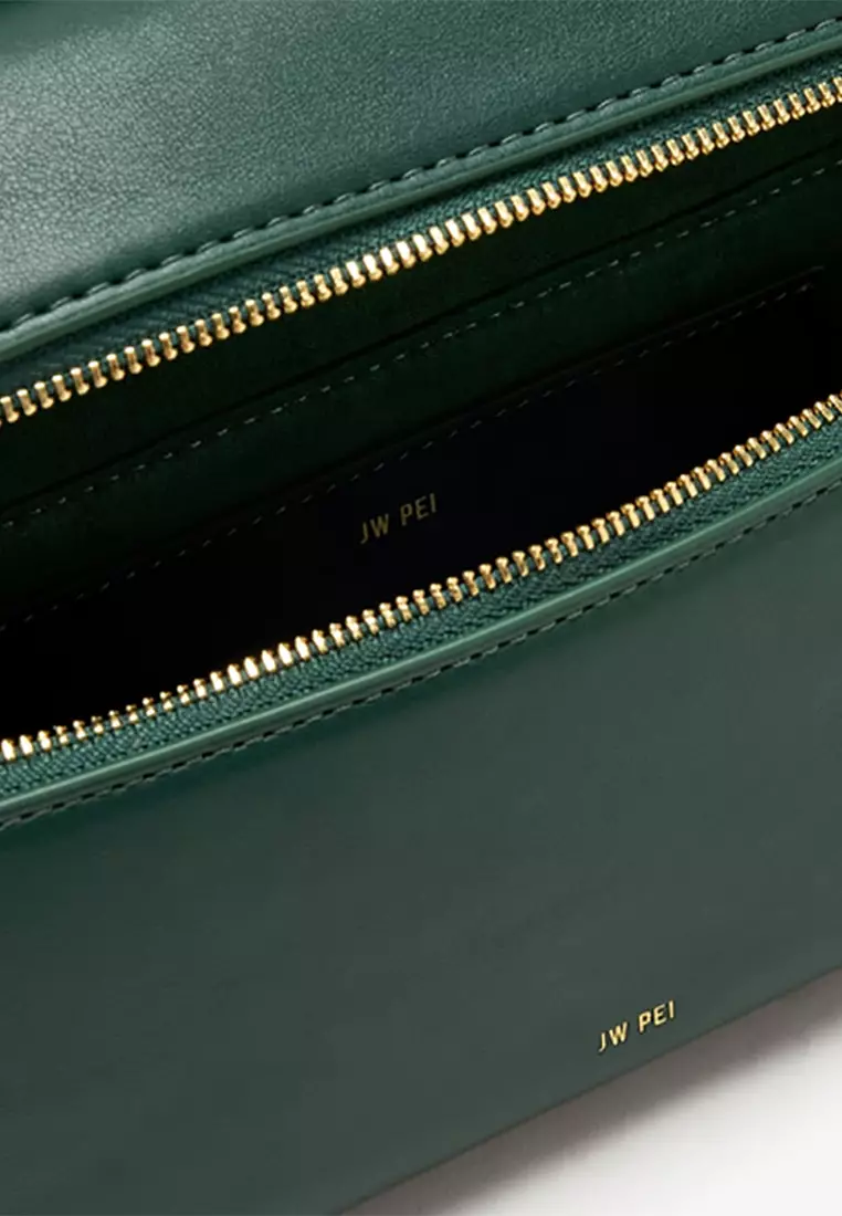 Thea Top Handle Bag - Emerald