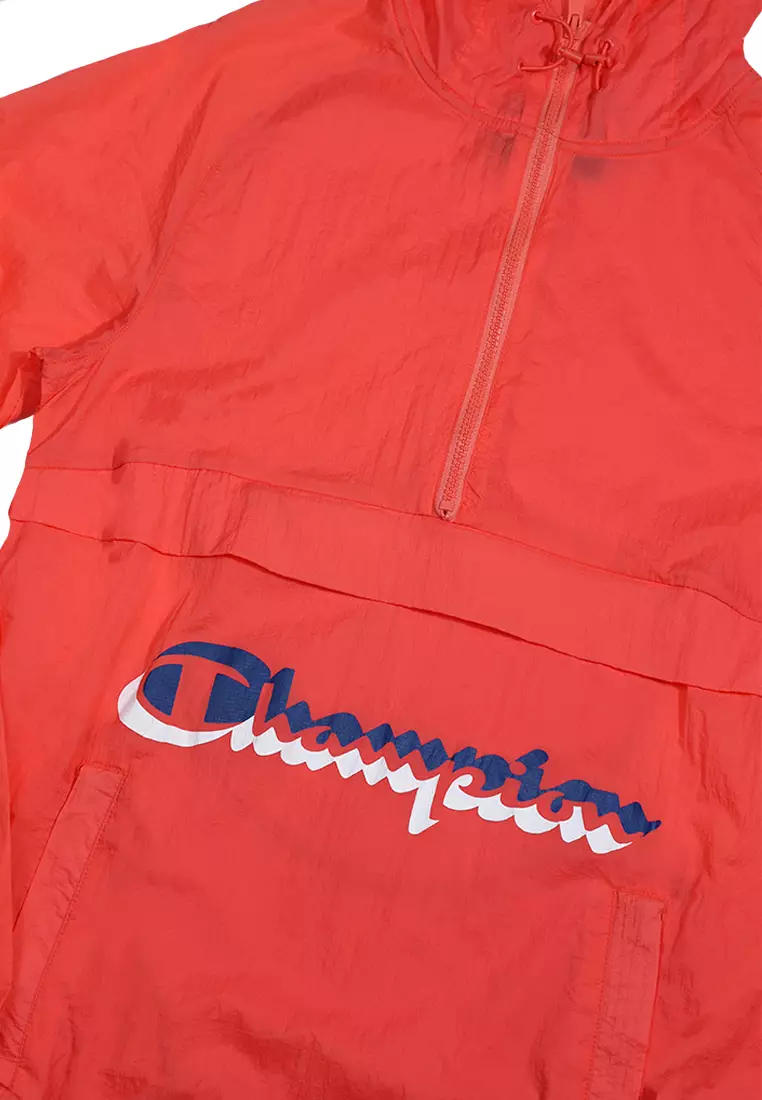 Champion papaya clearance anorak windbreaker jacket