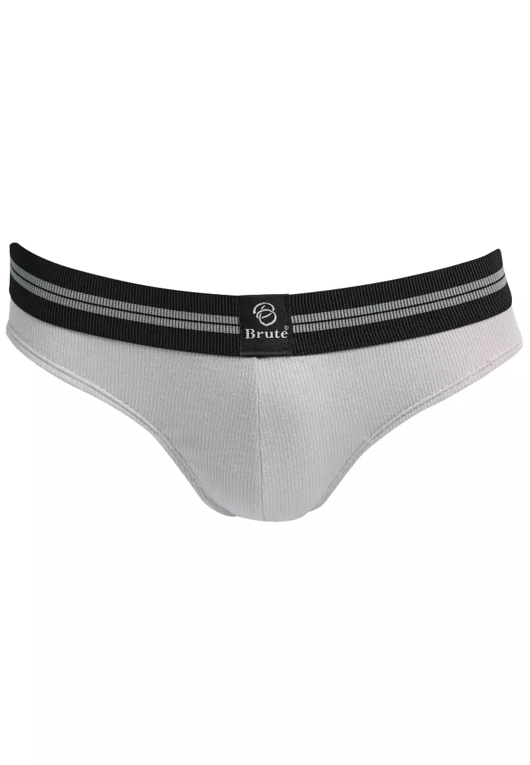 Buy BRUTE Ribbed Cotton Hipster Briefs - Set of 6 2024 Online