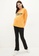 LC WAIKIKI orange Mickey Mouse Maternity Sweatshirt CBE12AA574E60CGS_5