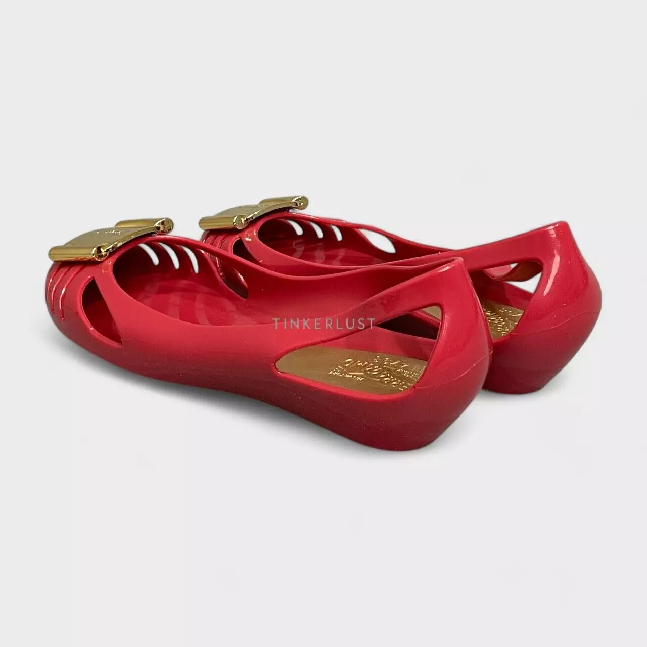 Harga salvatore ferragamo jelly shoes online