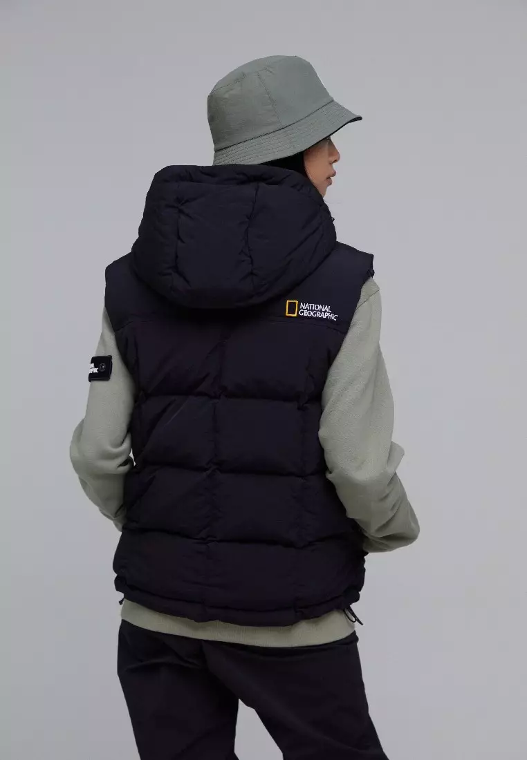 Unisex HELENA Hooded Duck Down Vest