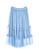 iROO blue Elastic Waist Chiffon Tiered Skirt 780BCAA2A0C8A6GS_7