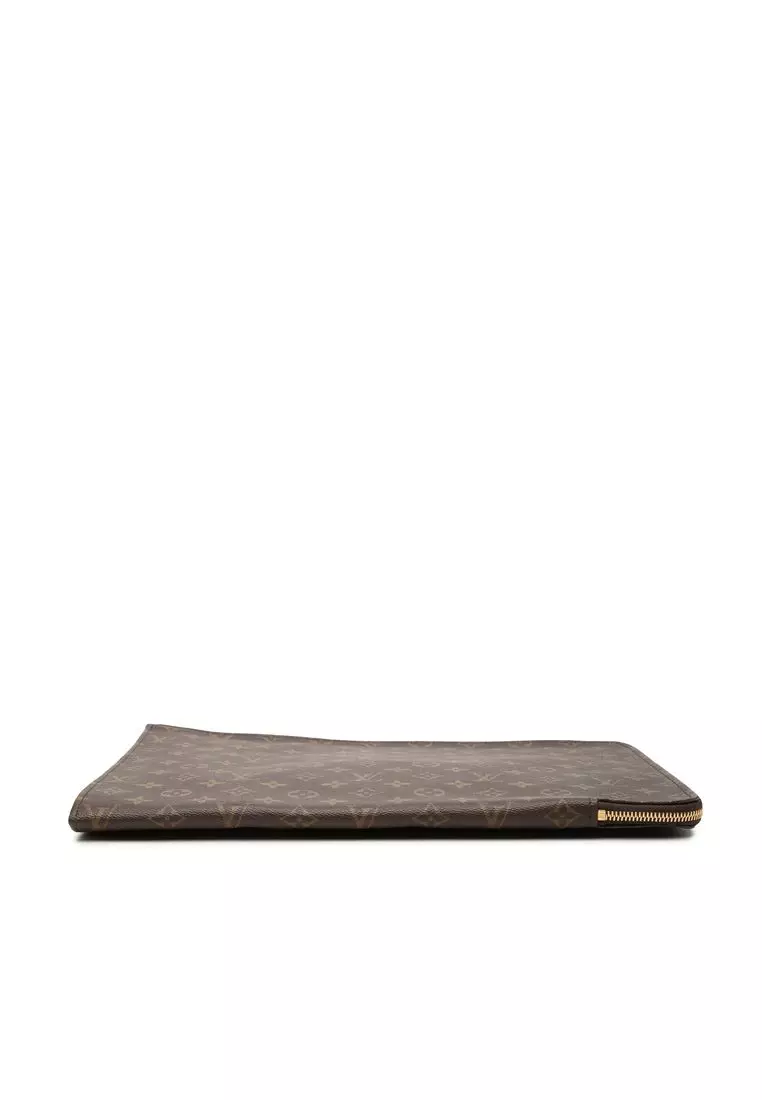 Pre-Loved Louis Vuitton Monogram Poche Documents Portfolio