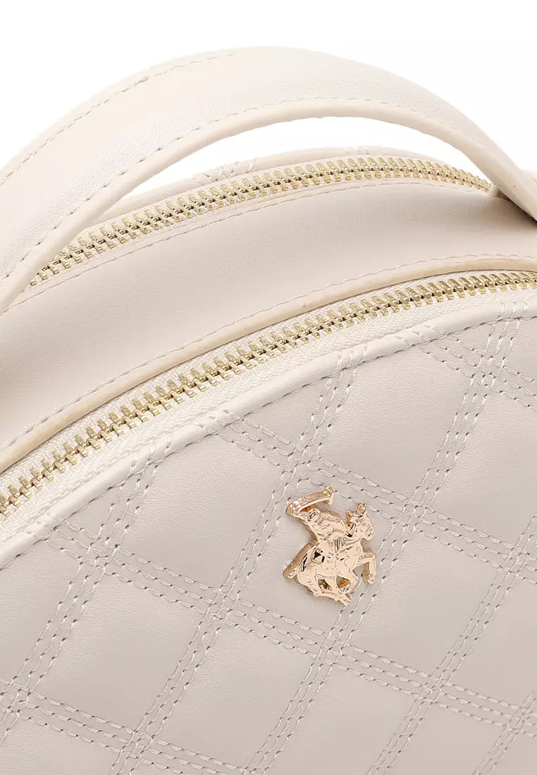 Women's Top Handle Bag / Sling Bag / Crossbody Bag (手拿袋 / 斜孭袋) - 白色