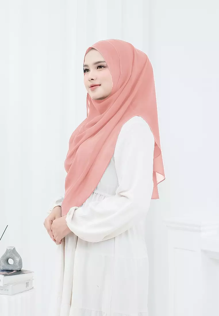 HIJAB INSTAN ZHAZA - SALMON