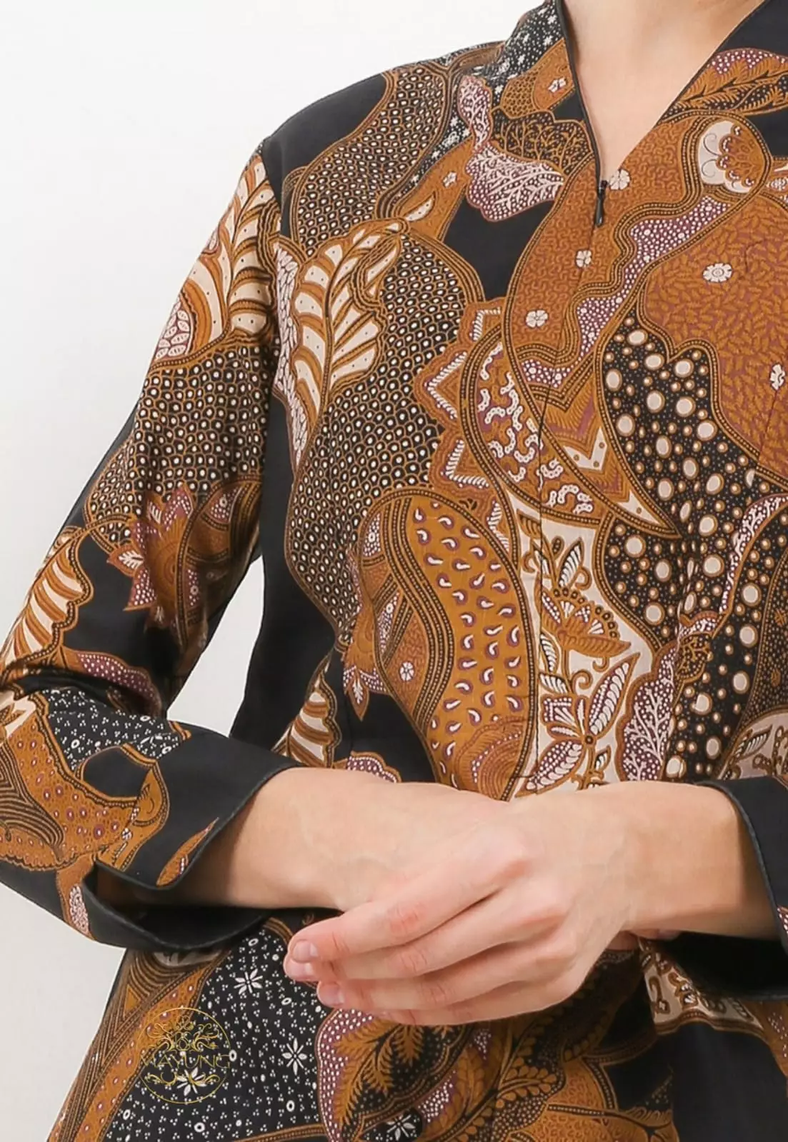 Blouse Batik Laurendra Item Premium Slimfit Elegant