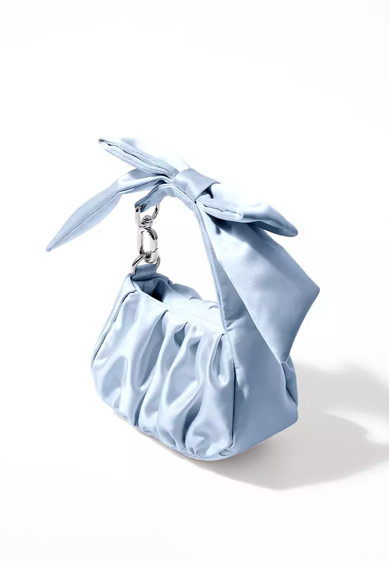 Satin-Bow Nano Bag