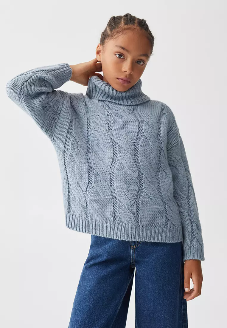 MANGO KIDS Turtleneck Knit Sweater 2024 Buy MANGO KIDS Online