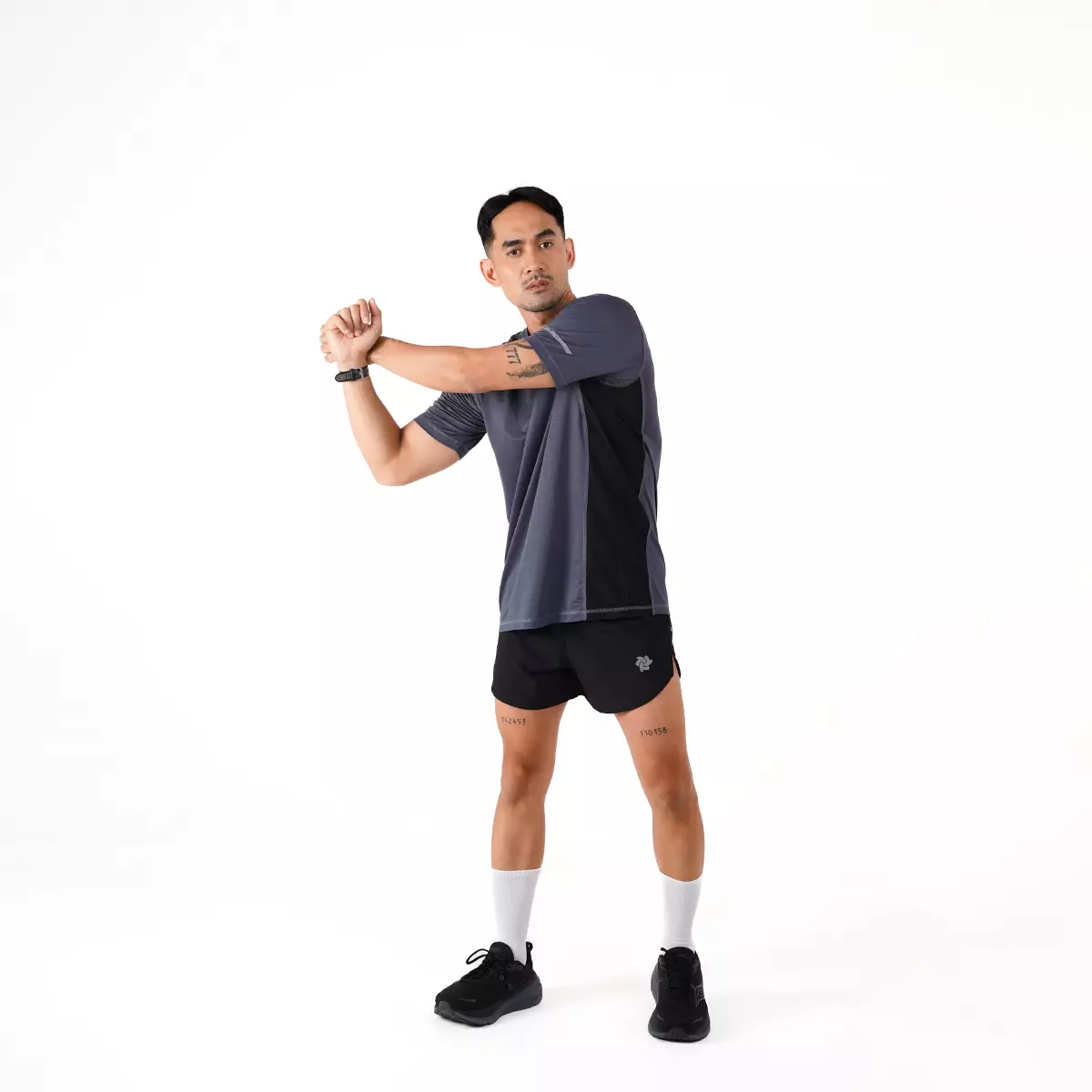 Tiento Kaos Olahraga Lari Baju Running Gym Dry Fit X-Lite Neo Pria