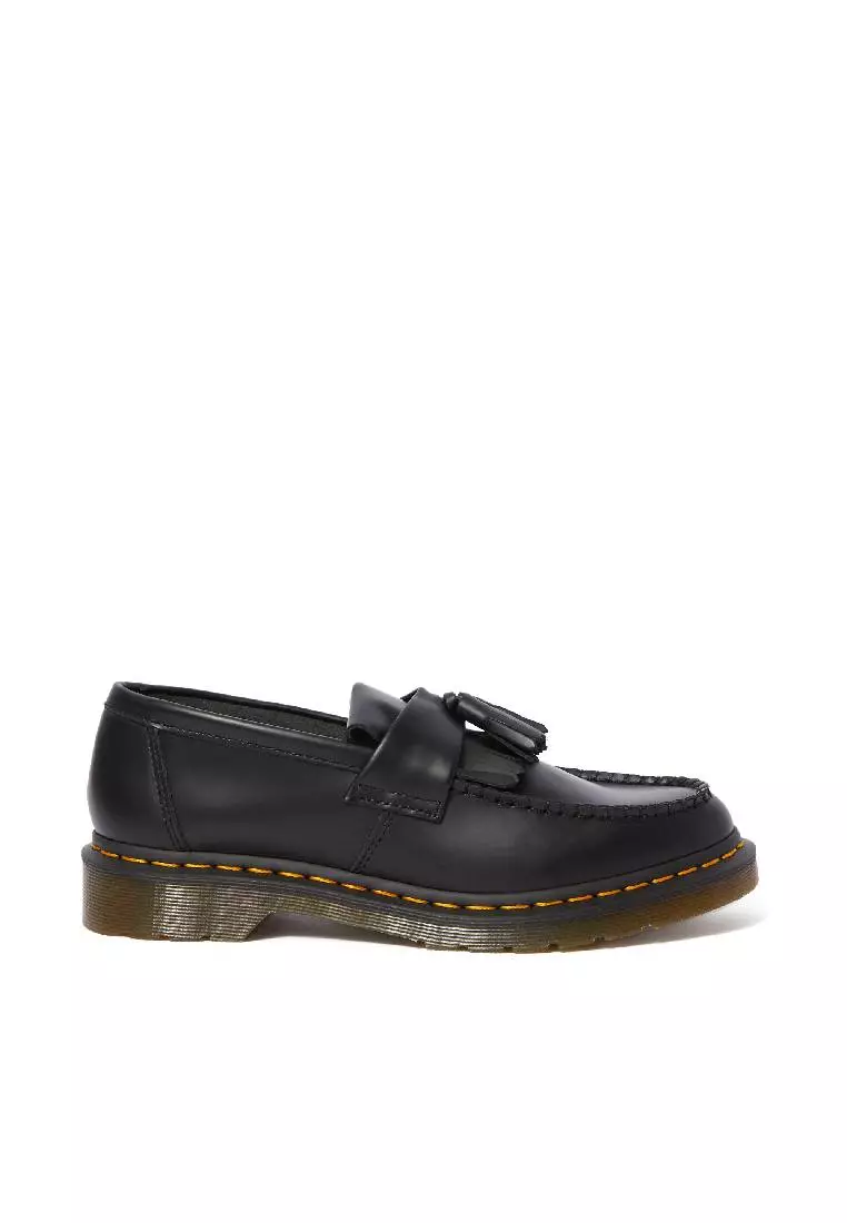 Buy Dr. Martens ADRIAN YELLOW STITCH LEATHER TASSEL LOAFERS 2024 Online ...