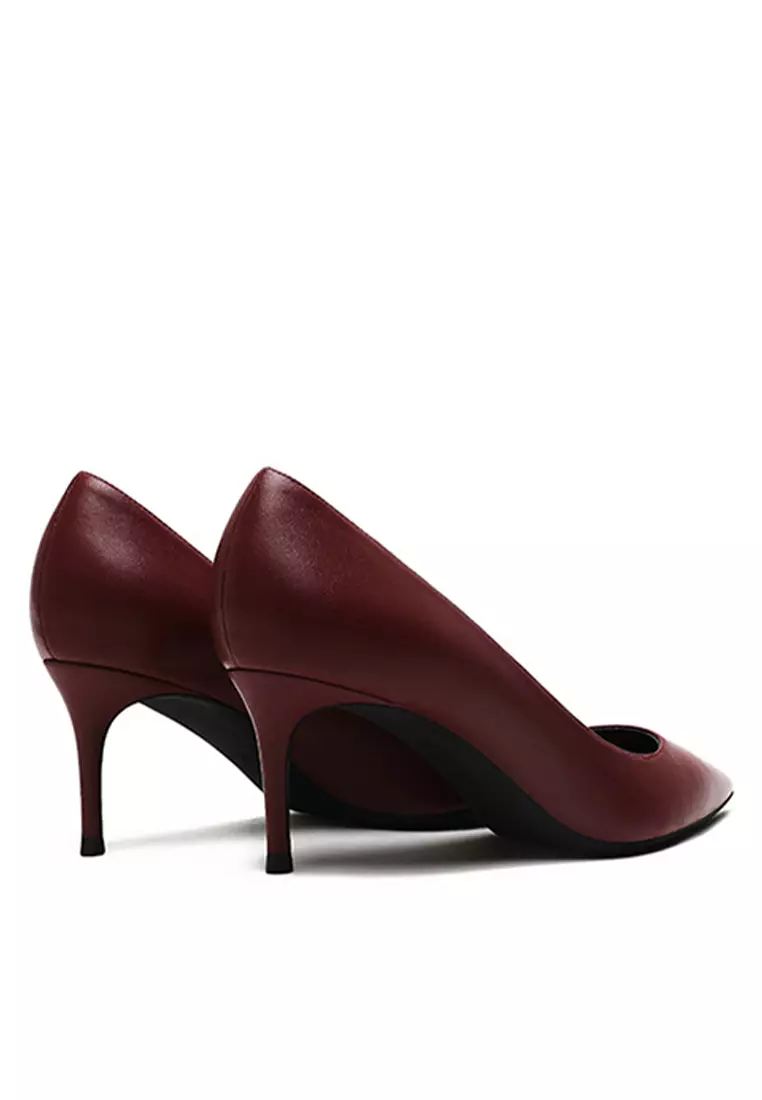 6CM Uniform Pointed High Heel Shoes HZL161