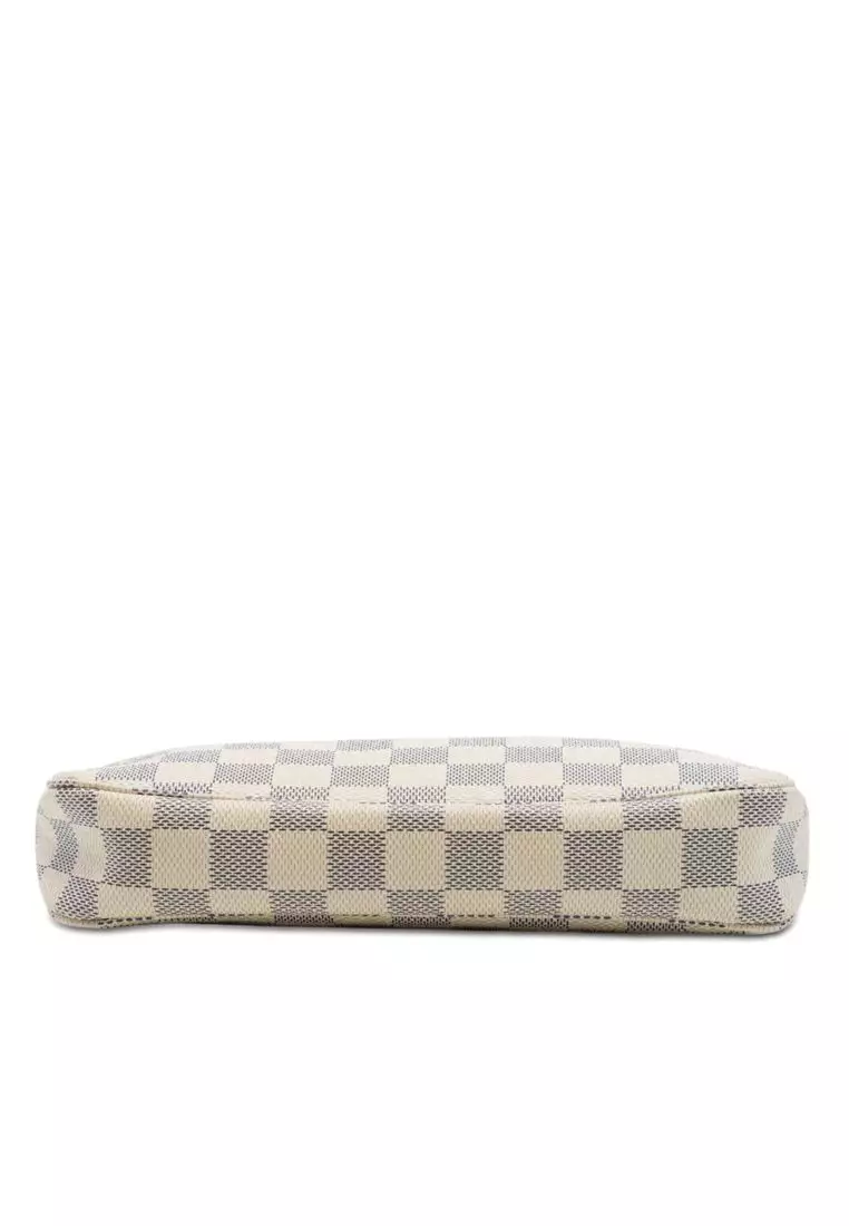 Pre-Loved Louis Vuitton Damier Azur Pochette Accessoires