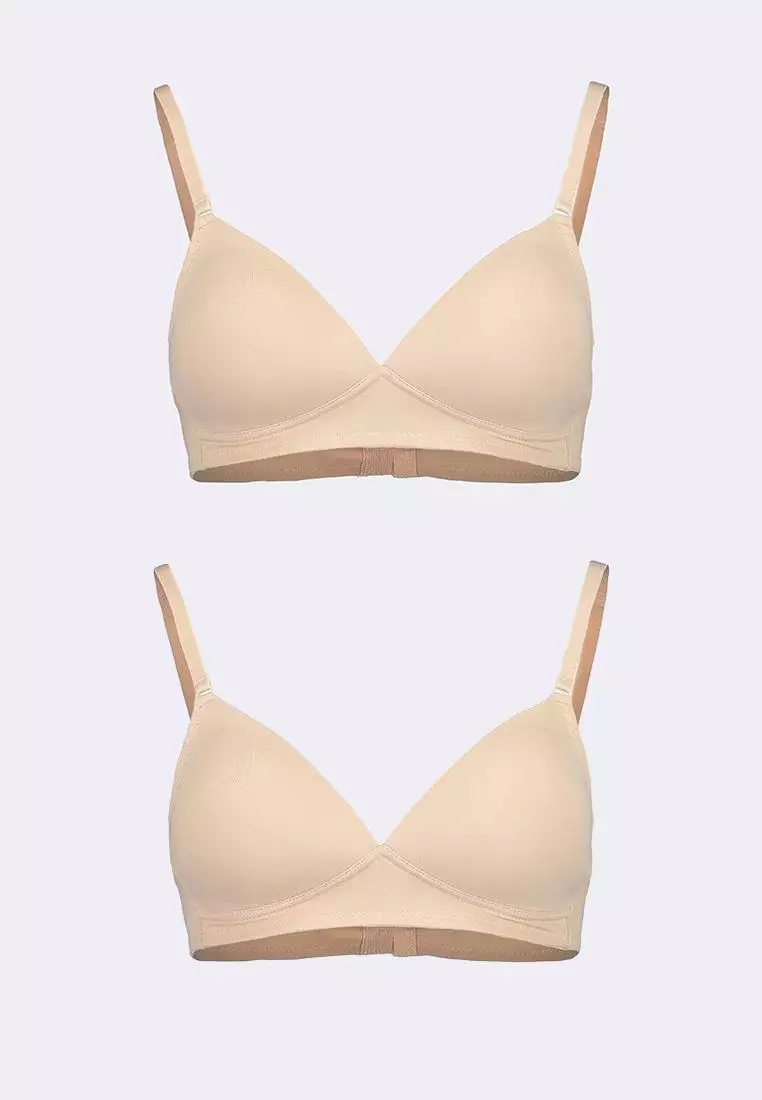 Buy BENCH Women's 2-in-1 Pack Wireless Bra 2026 Online | ZALORA Philippines