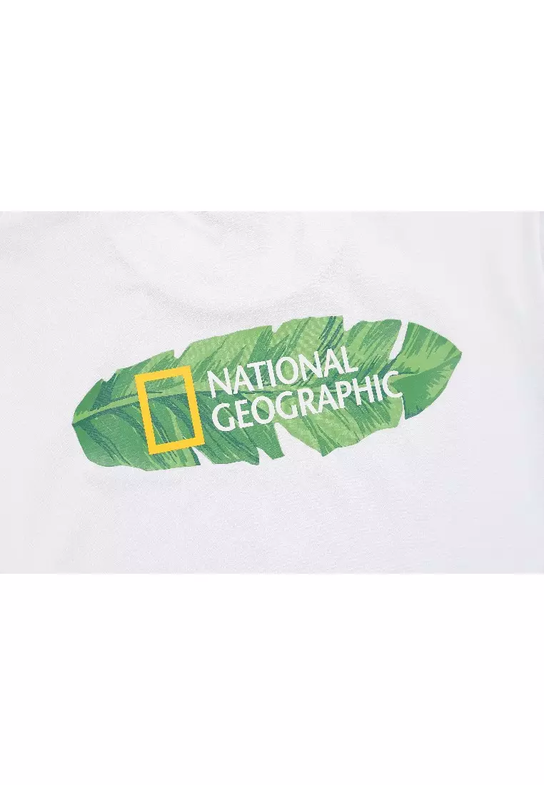 [NG] CROW UNI COOL MAX BARCELONA GRAPHIC H/TEE ★大人気★ National Geographic Unisex CROW COOLMAX Graphic Short Sleeve
