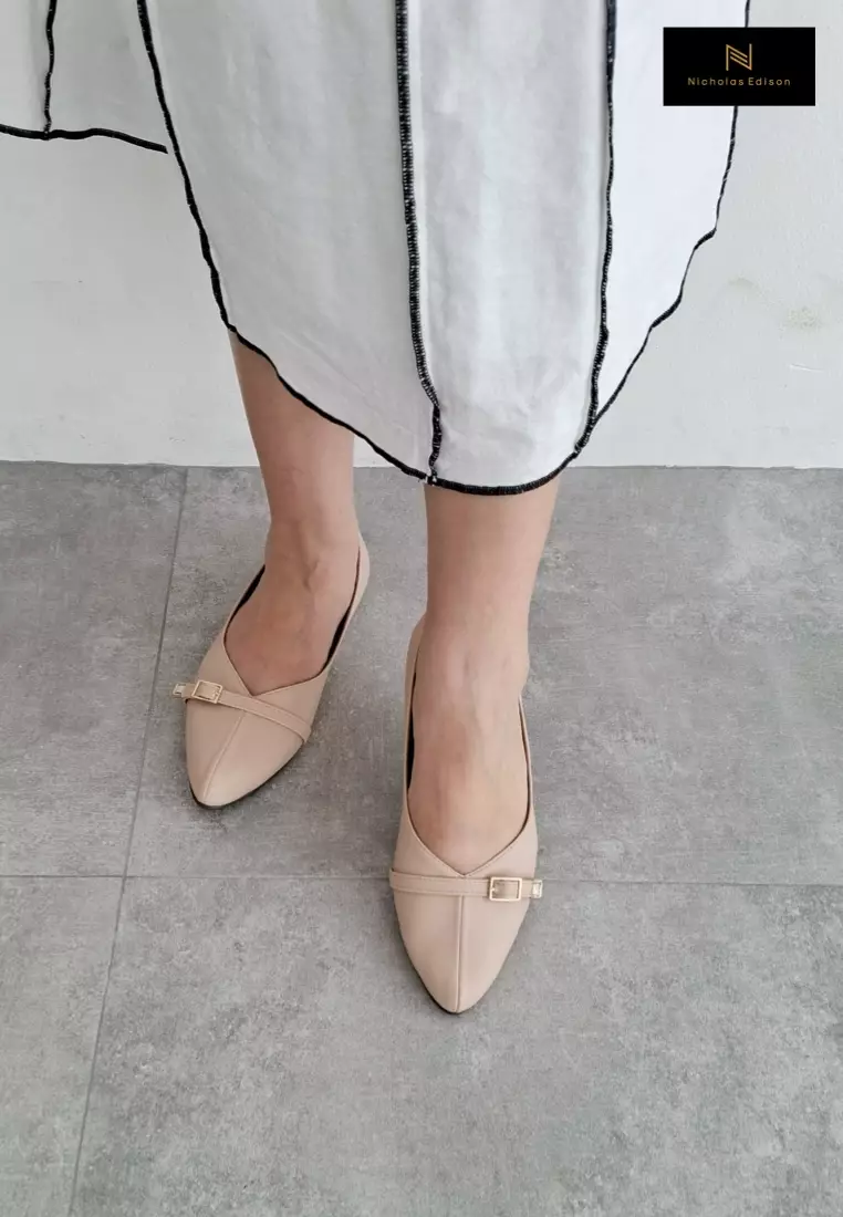 Nicholas Edison Flat Jolie Cream