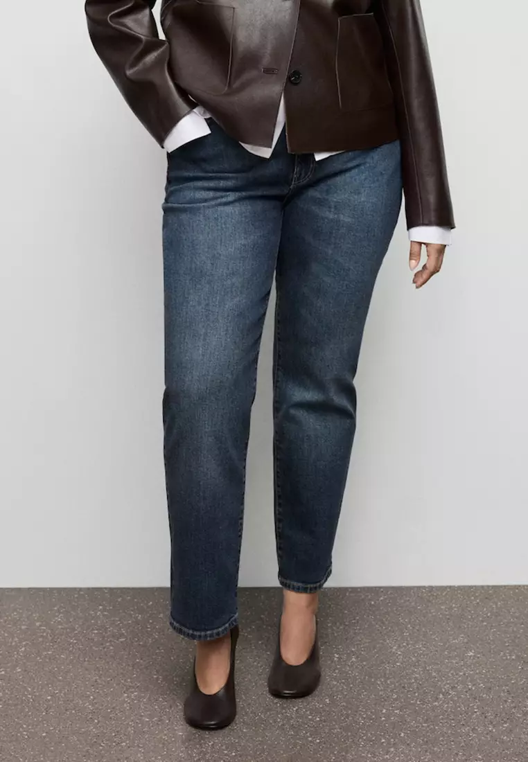 Mid-Rise Slim-Fit Jeans