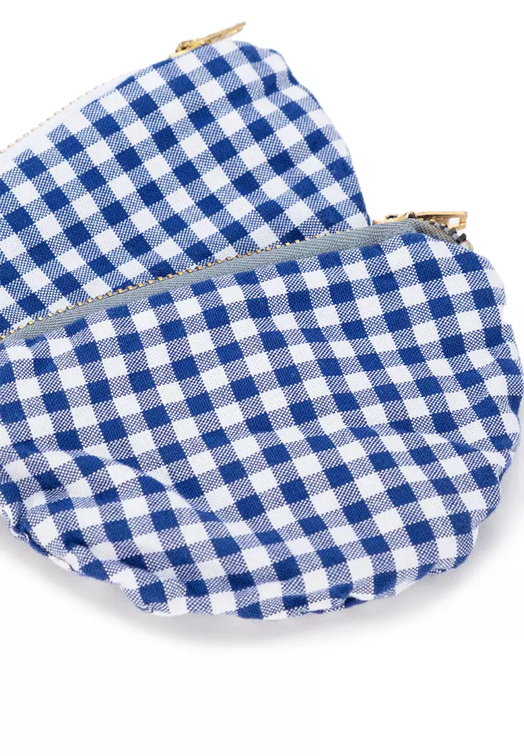 Gingham Coin Purse