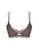 ZITIQUE grey Women's French Style Sexy No Steel Ring Push Up Padded Lingerie Set (Bra And Underwear)  - Dark Grey 31FFEUS41390BAGS_2