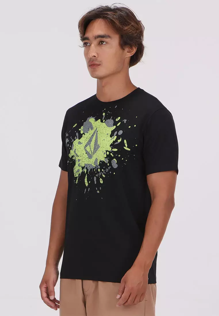 MSF SPLASH STONE SHORT SLEEVE TEE BLACK